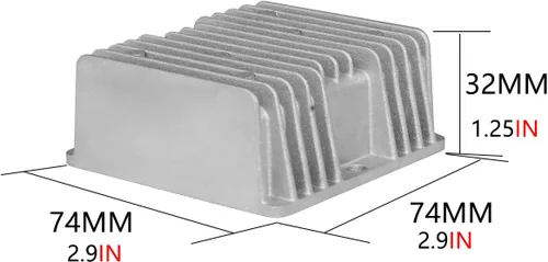 Vista 6 de Convertidor elevador de 12V a 48V CC Boost 9-15V a 48V Transformador de módulo impermeable (5A 240W)