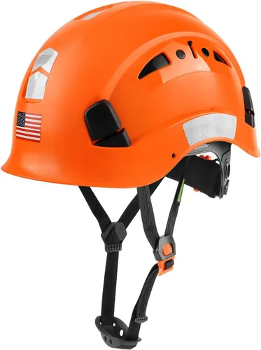 Vista 7 de GREEN DEVIL Casco de Seguridad Casco Duro Ajustable Ligero Ventilado ABS Casco de Trabajo Suspensión de 6 Puntos Aprobado ANSI Z89.1 Ideal
