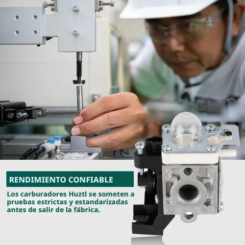 Vista 6 de Carburador para recortador ECHO GT225 GT225i GT225L PAS225 PE225 PPF225 SHC225 SRM225 SRM225U con kit de mantenimiento Repower y bujía de HUZTL