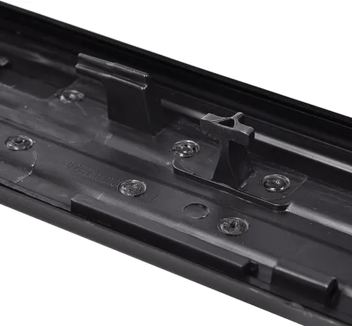 Vista 9 de SCITOO 9L3Z-9940602-BA Tapa de moldeo para portón trasero para Ford 2009-2014 para Ford F150 Escalón Flexible ABS Negro Mate Parte Superior Trasero
