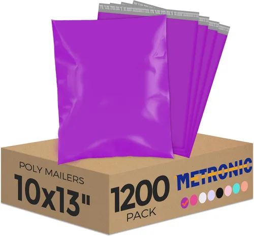 Vista 21 de Metronic 1000 sobres de polietileno de 14.5 x 19 pulgadas, bolsas de envío resistentes para pequeñas empresas, bolsas de polietileno impermeables