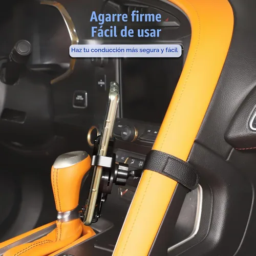 Vista 5 de Soporte de teléfono móvil para consola central para automóvil compatible con Chevrolet Corvette C7 2014-2019, soporte multifuncional para teléfono