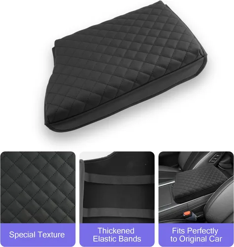 Vista 6 de LUWU Funda de Consola Central Palisade 2025 Compatible con Accesorios Palisade 2020-2024 2025, Funda de Reposabrazos, Almohadilla de Consola