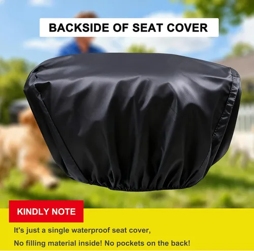 Vista 2 de Funda impermeable para asiento de tractor, funda para asiento de cortacésped compatible con John Deere, para Kubota, para Cub Cadet, para Husqvarna