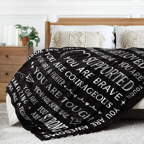 Vista 5 de SteadStyle Regalos para mujeres u hombres - Manta de "Get Well Soon", regalo de "Thinking of You" para papá, abuelo, hermano, amigo, compañero