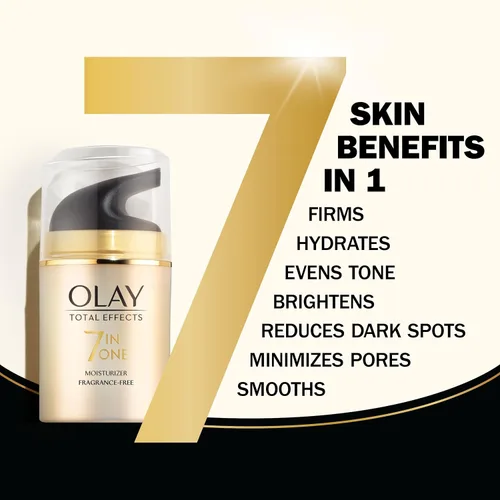 Vista 2 de Olay Total Effects Face Moisturizer, Fragrance-Free, 1.7 fl oz