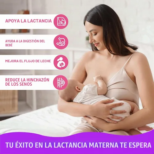 Vista 7 de Suplemento orgánico de lactancia de fenogreco - Lactancia materna, mejora