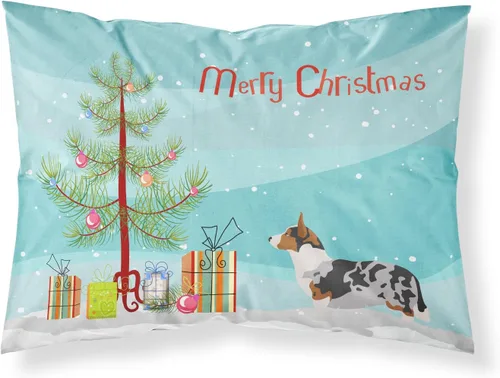 Vista 62 de Caroline's Treasures BB8334PILLOWCASE AIDI Atlas Mountain Dog - Funda de almohada estándar, color azul, ligera, súper suave, de fácil cuidado