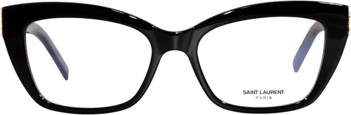 Vista 2 de SAINT LAURENT SL-M117 001 - Gafas para mujer, color negro, con borde completo, ojo de gato, 2.087 in