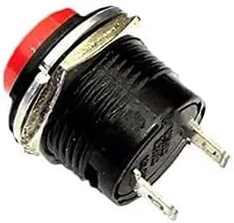 Vista 3 de Automotive Authority Botón de interruptor de bocina universal para carrito de golf, ATV/tractor, 12 voltios/10 amperios, montaje en tablero