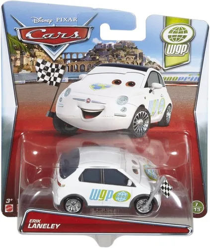 Vista 2 de Disney Pixar Cars Erik Laneley Vehículo fundido a presión