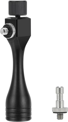 Vista 7 de Adaptador de trípode binocular con rosca de 1/4-20 pulgadas, adaptador de liberación rápida para fijar prismáticos a un trípode de montaje