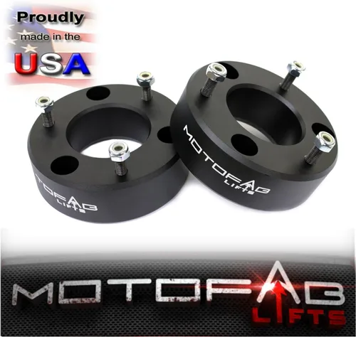 Vista 3 de Kit de nivelación para Chevy 2007–2017 Sierra GMC, nivelación de 3 in frontal y 1 in trasera de MotoFab CH-3F-1R.