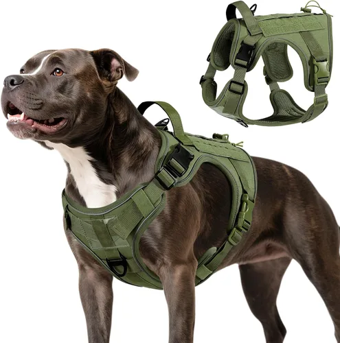 Vista 6 de VavoPaw cinturón de seguridad para perro, arnés de coche con hebilla ajustable para perro, cinturón de seguridad de nailon para mascotas, resistente