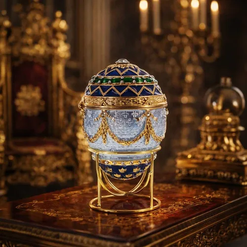 Vista 2 de BestPysanky Huevo de Pascua real Bonbonniere 1903