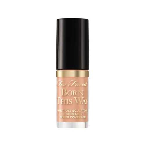 Vista 20 de Too Faced Born This Way Super Coverage Multi-Use Concealer Full-Coverage Hydrating Concealer for Dark Circles & Blemishes with Natural Finish