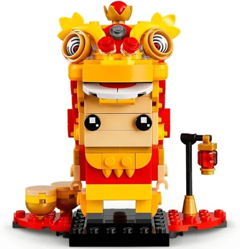 Vista 5 de LEGO 40540 BrickHeadz Lion Dance Bailarina - Año Nuevo Chino