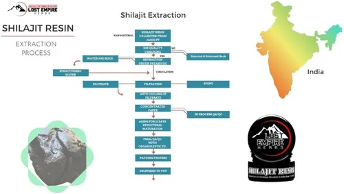 Vista 2 de Resina Shilajit del Himalaya - 0.35 oz
