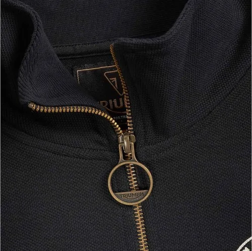 Vista 3 de TRIUMPH Ace Black Quarter Zip Sweatshirt