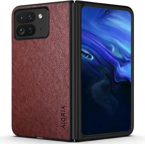 Vista 24 de AIORIA Funda para Google Pixel 7a, pantalla de 6.1 "Premium PU Leather Cover Retro Business Design Funda protectora completa para Google Pixel 7a 5G
