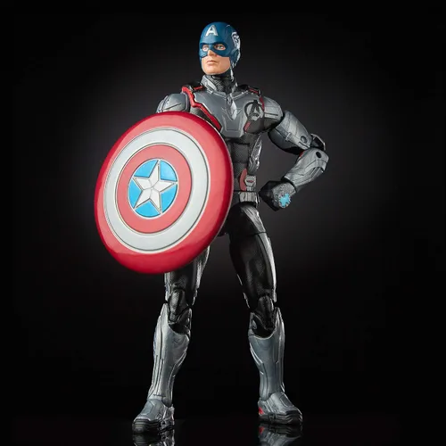 Vista 5 de Hasbro Marvel Legends Series Avengers: Endgame - Figura coleccionable de Captain America Marvel Cinematic Universe de 6 pulgadas Marvel Legends