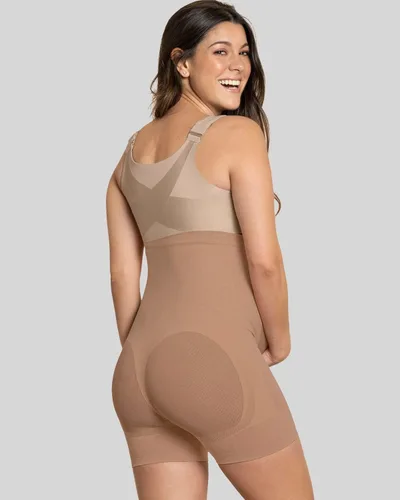 Vista 4 de Leonisa Bragas de apoyo de maternidad sin costuras para mujer
