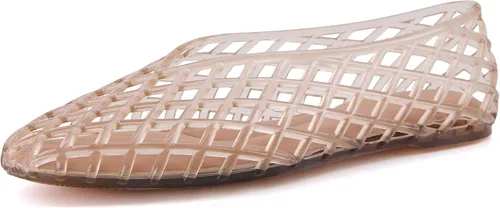 Vista 9 de CUSHIONAIRE Siesta Jelly - Zapatos planos de ballet para mujer, zapatos de Moca