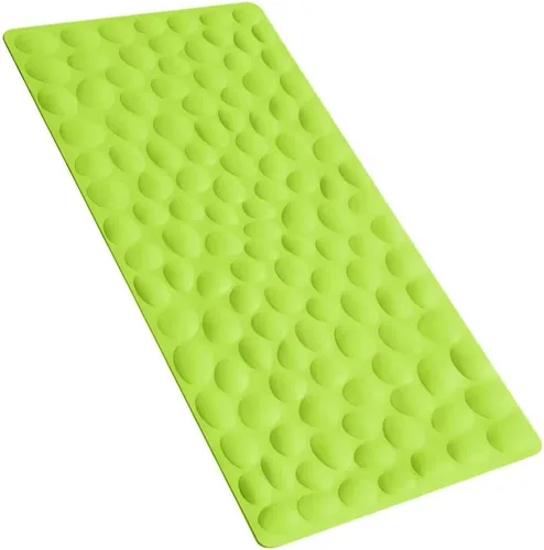 Vista 12 de Alfombra de baño de goma OTHWAY, suave y antideslizante con ventosas potentes, para la tina (beige)
