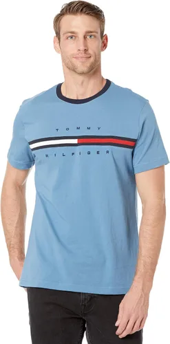 Vista 31 de Tommy Hilfiger Mens Short Sleeve Tino T-Shirt Manzana roja