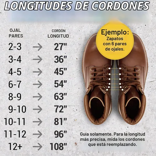 Vista 4 de Agujetas redondas para botas Miscly [1 par], cordones resistentes y duraderos para botas, botas de trabajo y botas de senderismo Negro