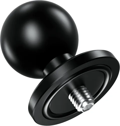 Vista 8 de BRCOVAN - Adaptador de bola de aleación de aluminio de 1 pulgada con perno roscado de 1/4 "-20 para cámara de acción y videocámara, compatible