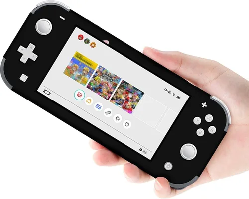 Vista 4 de Mama Bear Floral Skin Cover Stickers Funny Graphic Protective Film Full Set Compatible with for Switch Lite