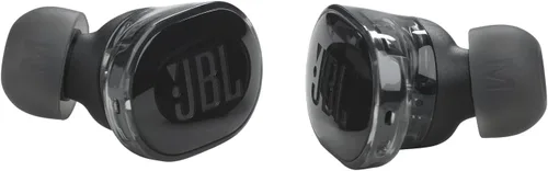Vista 3 de JBL Tune Buds - Auriculares intraurales inalámbricos con cancelación activa de ruido - Ghost Edition Negro (renovado)
