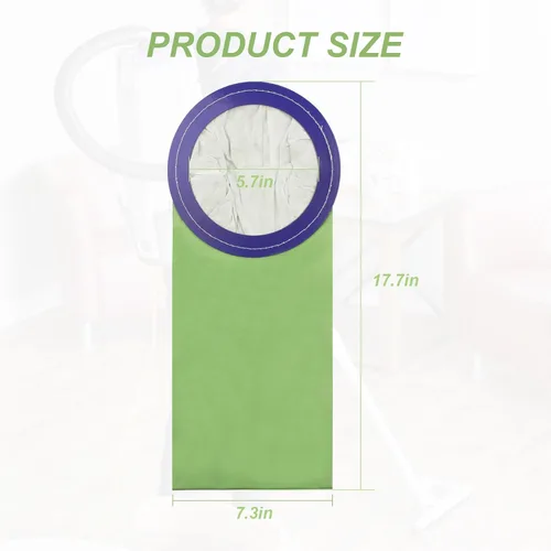 Vista 2 de Paquete de 10 bolsas de vacío para mochila ProTeam 100331 de 10 cuartos de galón Bolsas de filtro de repuesto para Coachvac, Super Coachvac