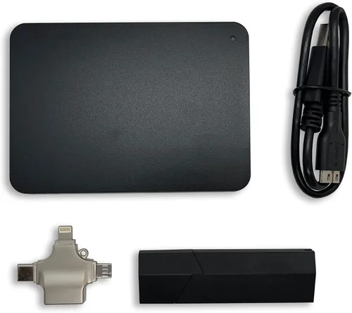 Vista 2 de Capturra Action Drive 1TB Unidad de almacenamiento y copia de seguridad automatizada de fotos y archivos para computadoras y equipos de vigilancia