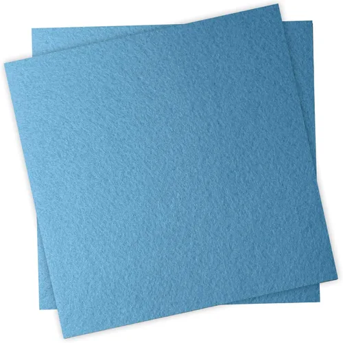 Vista 33 de Hojas de tela de fieltro de 6 x 6 pulgadas para manualidades, 0.039 in de grosor, papel de fieltro de colores surtidos para manualidades de costura
