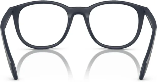 Vista 5 de Emporio Armani Men's EA4211 Prescription Eyewear Frames with Two Interchangeable Sun Clip-Ons Round