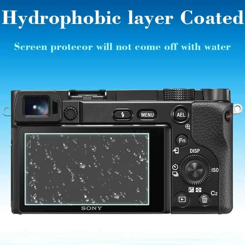 Vista 14 de ULBTER Protector de pantalla para Sony A6600 A6400 A6300 A6100 A6000 [Paquete de 3+2]