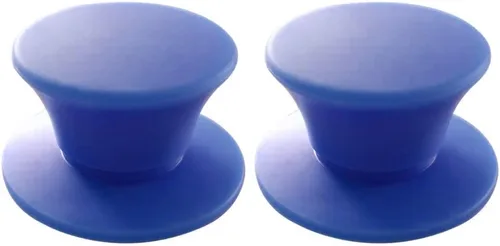 Vista 12 de Pomo universal de repuesto para tapas de olla, cubierta de silicona resistente al calor, asas de sujeción sin BPA, aptas para lavavajillas, se
