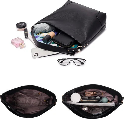 Vista 4 de Juego de carteras y carteras para mujer, bolso grande con cartera, 3
