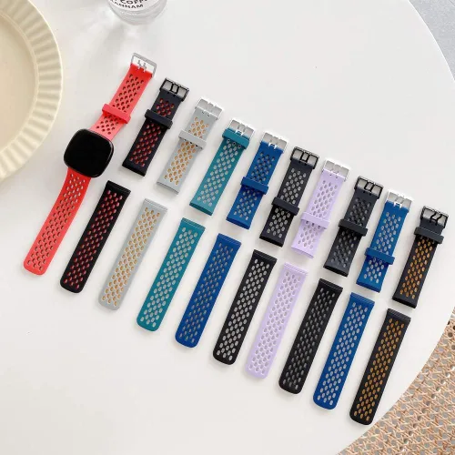 Vista 7 de Seleek Bandas de Reemplazo Compatibles con Fitbit Versa 3 / Versa 4 / Sense/Sense 2, Correas de Pulsera de Fitness de Accesorio Ajustable
