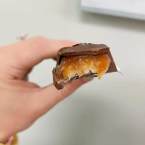 Vista 6 de Vegano, sin gluten, sin nueces, barras de turrón y caramelo de chocolate (paquete de 3) Sin lácteos, sin soja, sin sésamo Snacks aptos