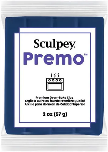 Vista 8 de Sculpey Premo Arcilla polimérica para horno, tono Carmesí Alizarina, no tóxica, barra de 2 oz., ideal para hacer joyas, decoraciones festivas