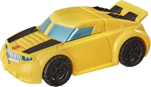 Vista 2 de Transformers Playskool Heroes Rescue Bots Academy Classic Team Bumblebee, figura de acción de robot de juguete convertible, a partir de 3 años