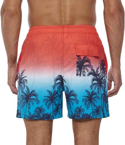 Vista 2 de SILKWORLD Bañador para hombre de secado rápido con bolsillos