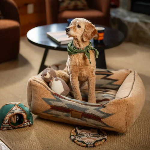 Vista 16 de Pendleton Harding Tonal Berber Kuddler - Cama para perro en gris, M
