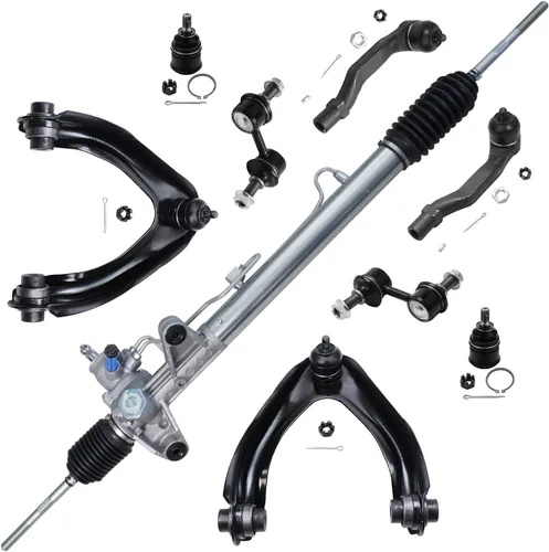 Vista 71 de Detroit Axle - Kit de brazos de control de extremo de 8 piezas para Toyota 2001-2003 Highlander 2002-2003 Camry Lexus ES300, 2 conjuntos de brazos