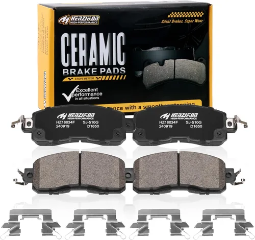 Vista 14 de Pastillas de freno traseras de repuesto automotrices para Acura RDX, Honda Accord Crosstour/Crosstour/CR-V, pastillas de freno de disco de cerámica