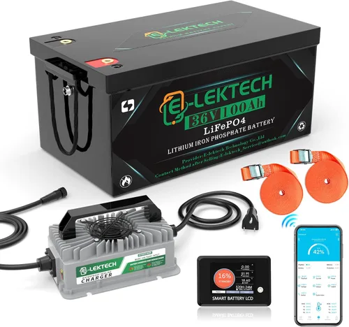 Vista 8 de Batería de litio LiFePO4 de 12V 200Ah incorporada 150A BMS