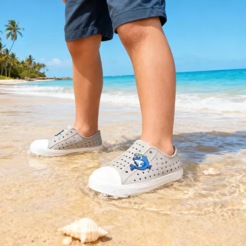 Vista 36 de Seannel - zapatos para el agua, para niño, fáciles de poner, sandalias transpirables y ligeras, para interior y exterior